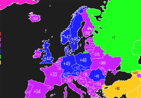 List Of Country Calling Codes International Format Phone Number