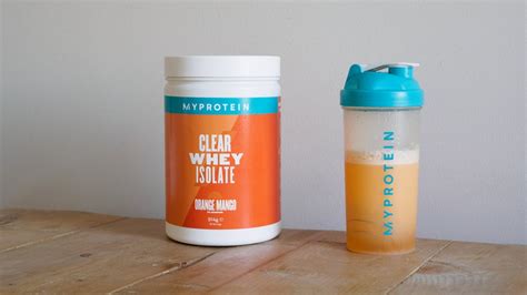 Myprotein Clear Whey Isolate Review A Great Alternative To Milky Protein Shakes Expert Reviews