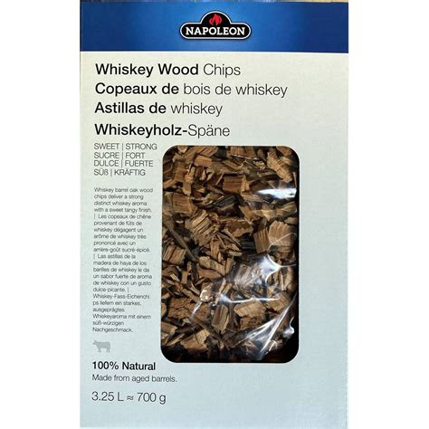 Whiskey Wood Chips 700g Barbecue France