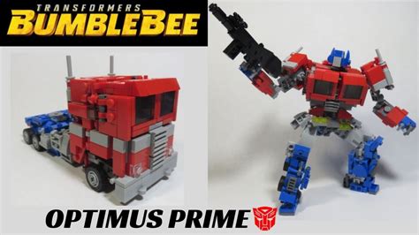 Lego Transformers Bumblebee (2018): Optimus Prime - YouTube