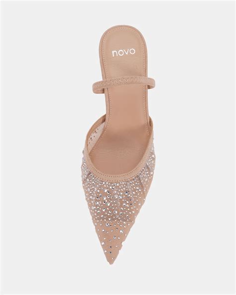 ZEETHER NUDE MESH Pumps Buy Women S Online Novo Shoes NZ
