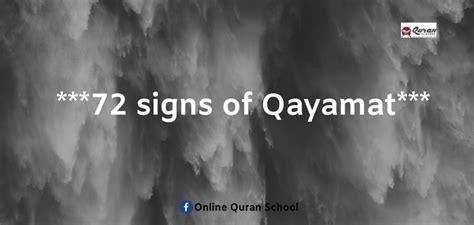 ***72 signs of Qayamat*** – Quran Classes