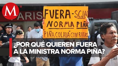 Manifestantes Exigen La Renuncia De La Ministra Norma Pi A Youtube