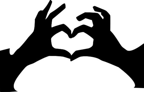 Love Two Hands Making Heart Shape Transparent Png Stickpng