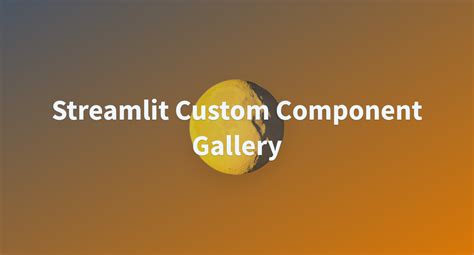 Whitphx Streamlit Custom Component Gallery At Main