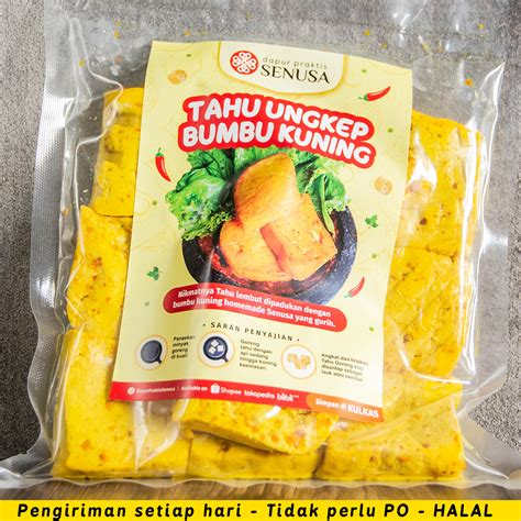 Tahu Ungkep Bumbu Kuning Siap Goreng Pcs Paxelmarket