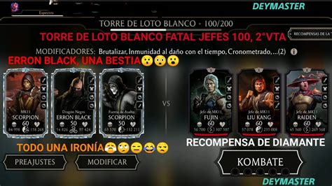 Torre De Loto Blanco Fatal Jefes Vta Recompensa De Diamante