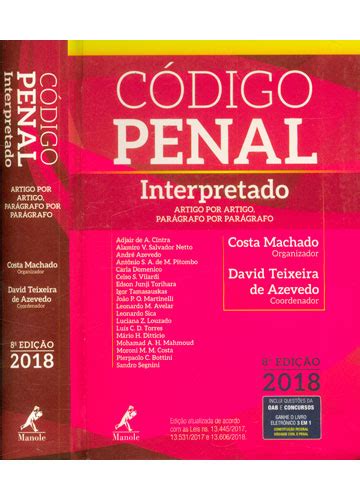 Sebo Do Messias Livro C Digo Penal Interpretado Artigo Por Artigo