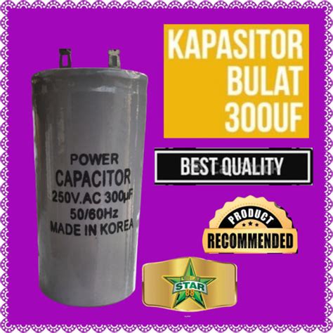 Jual Kapasitor Dinamo 300uf Electro Motor Ac Capasitor Starting 300mf