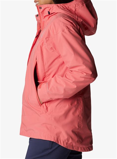 Geaca 3 In 1 Femei Columbia Canyon Meadows Interchange Jacket Blush Pink