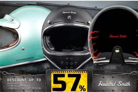 Promo Produk Helm Retro Classic Para Pecinta Helm Ini Wajib Beli