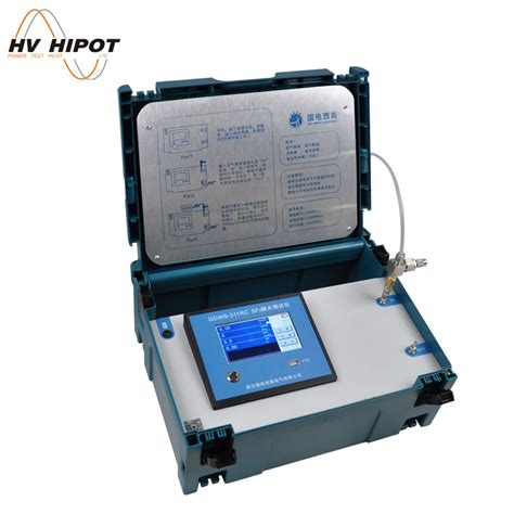 Hvhipot Gdws Rc Portable Sf Gas Dew Point Tester Water Content