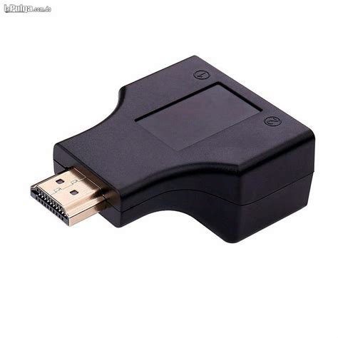 Extensor De Hdmi Por Red Hdmi A Rj Doble Cat E Metros La