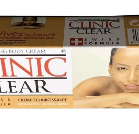 Clinic Clear Swiss Formula Whitening Tube Cream G X Tubes Skin