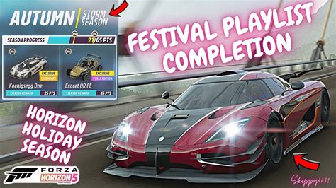 Forza Horizon Series Autumn Festival Playlist Completion Storm