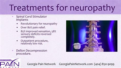 Diabetic And Peripheral Neuropathy Treatment At Georgia Pain Clinics Youtube