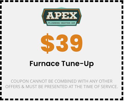 Coupons And Specials Apex Plumbing Pros