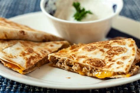 Ground Turkey Quesadilla Midwexican