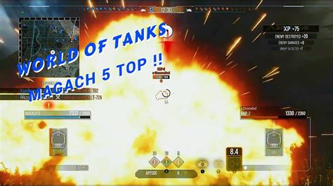 World of Tanks Magach 5 é Top YouTube