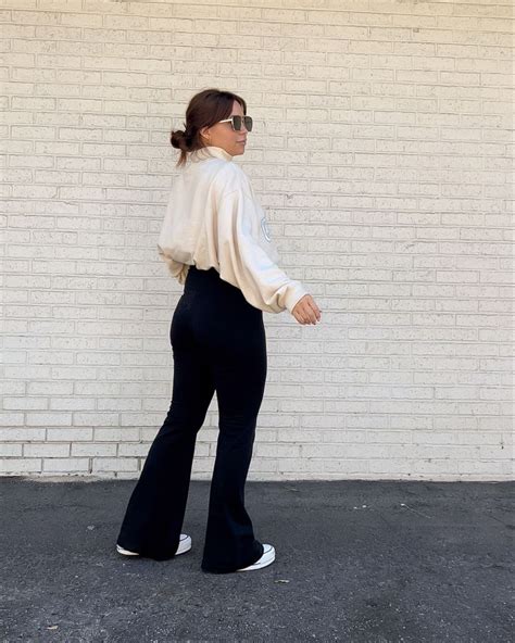 Flare Leggings Outfit Ig Styledbyirene In 2022 Flared Leggings Outfit Outfits With