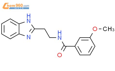 302950 26 1 Benzamide N 2 1H benzimidazol 2 yl ethyl 3 methoxy CAS号