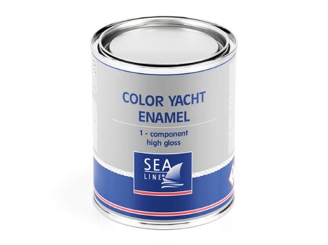 Sea Line Farba Jachtowa Yacht Enamel 1K 750ml Czerwona ADMjacht