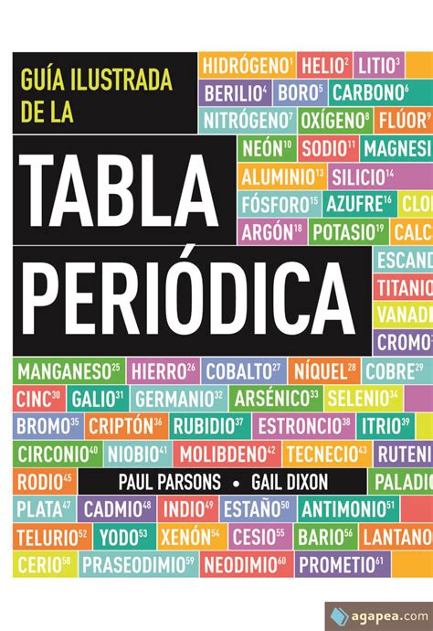 GUIA ILUSTRADA DE LA TABLA PERIODICA Agapea Libros Urgentes