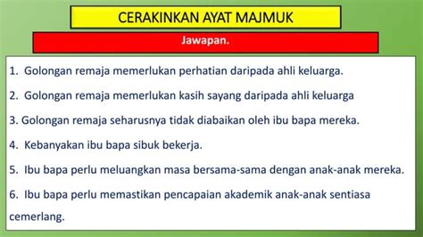 Cerakinkan Ayat Majmuk Ppt