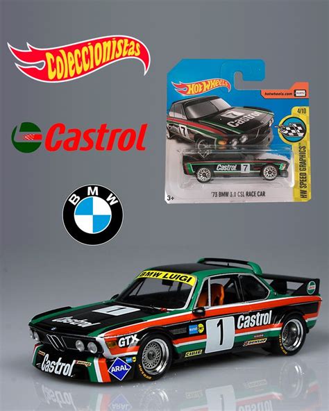 Hot Wheels 73 BMW 3 0 CSL Race Car With Images Hot Wheels Custom