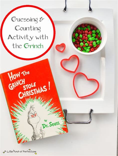 How The Grinch Stole Christmas Guess And Count Math Activity For Kids