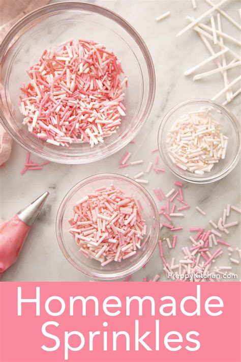 Homemade Sprinkles Preppy Kitchen