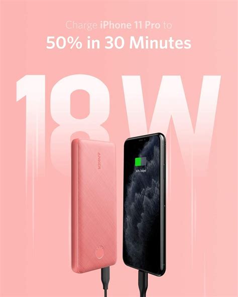 Anker Powercore Slim 10000 Pd Pink