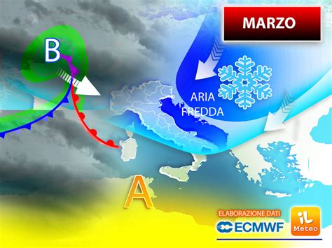 Meteo MARZO avvio INASPETTATO l INVERNO può tornare a RUGGIRE con