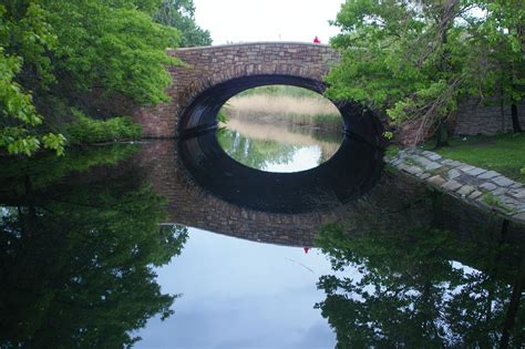 Mirror Bridge Semi Round Free Photo On Pixabay Pixabay