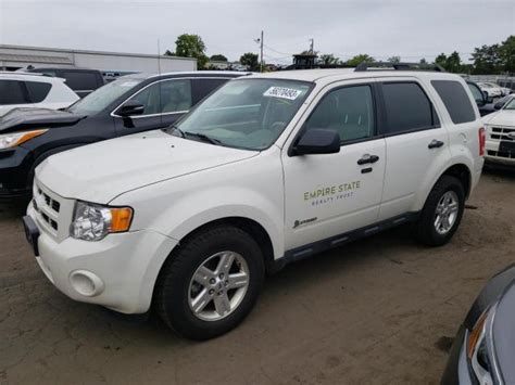 2011 Ford Escape Hybrid For Sale Ct Hartford Fri Jan 12 2024 Used And Repairable Salvage