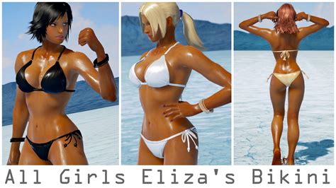 All Girls Elizas Bikini [tekken 7 Pc Mod] By Abrikatin On Deviantart