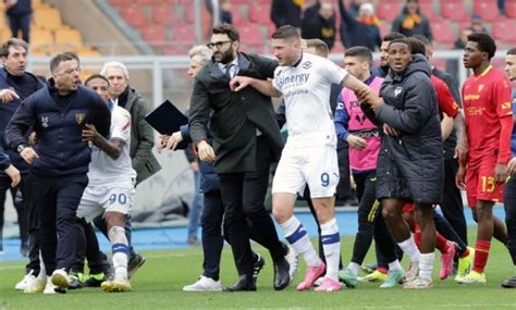 Lecce Sack Manager D Aversa Over Headbutting Incident TV360 Nigeria