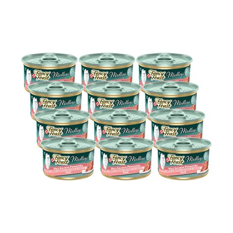 Purina Fancy Feast Medleys Wild Salmon Primavera Pate With Veggies