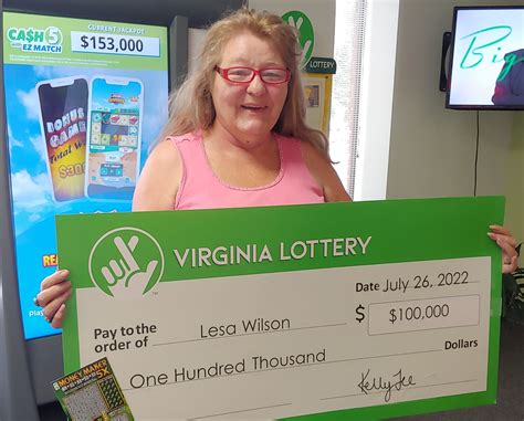 Woman wins $100,000 top prize from lottery ticket bought in Tazewell