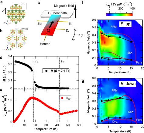 Figure 1 From Topological Thermal Hall Effect Induced By Magnetic