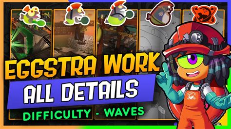 Eggstra Work Event All 5 Waves In Depth Details Salmon Run Splatoon