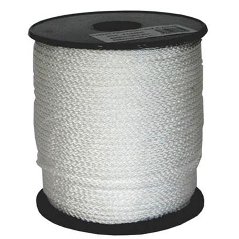 Corde tressée polypropylène Ø 4 mm bobine 100 m anti UV 8 fuseaux