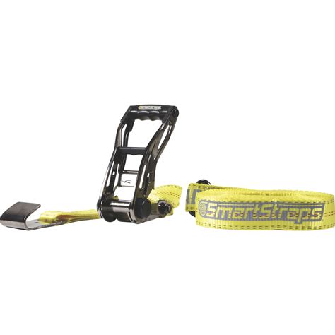 Smartstraps Commercial Grade Black Nickel Ratchet Tie Down Strap 2in