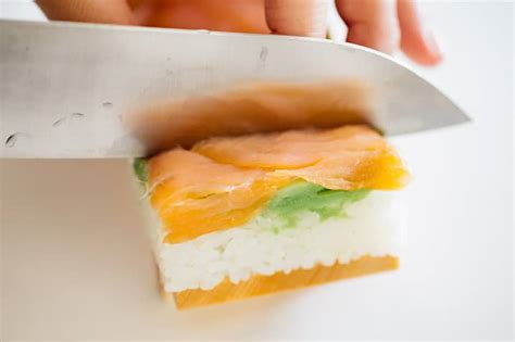 Pressed Sushi With Smoked Salmon Chopstick Chronicles