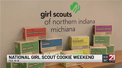 National Girl Scout Cookie Weekend Kicks Off Youtube