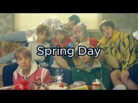 Spring Day Bts Lyrics Romanized English Youtube