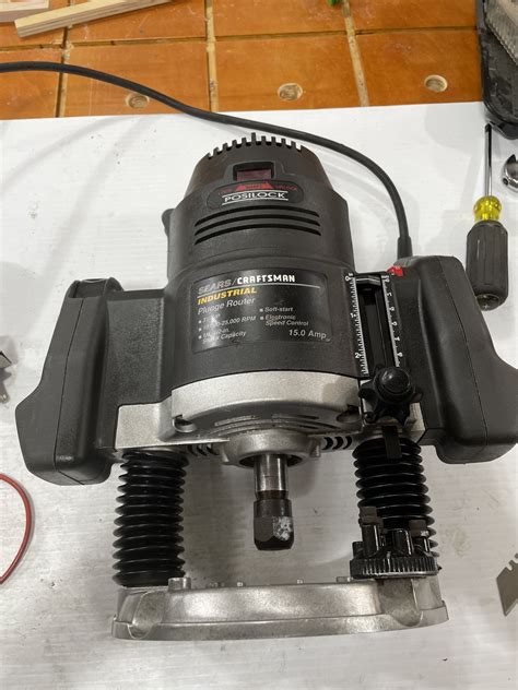 Need A Bearing For A Sears Craftsman Industrial Plunge Router 3 1 2 Hp 15amp Model 315 275061