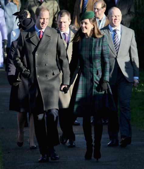 Kate Middleton Christmas Day Service At Sandringham December 25