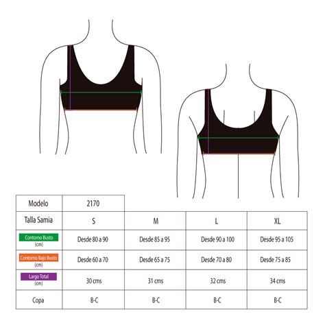 BIKINI MUJER SAMIA PETO BÁSICO NEGRO