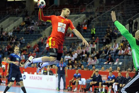 Ehf Euro France Macedonia Editorial Photography Image Of